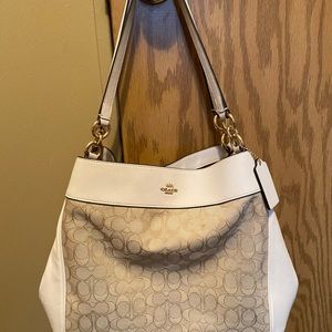 Registered coach purse